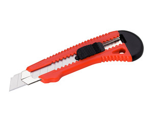 1x Profi Schneidemesser Cutter mit Metallführung stabil 18mm Klinge