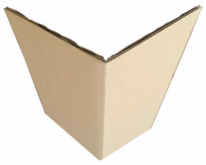 100x Kantenschutzwinkel aus Wellpappe 125x125mm 2-wellig Länge  500mm