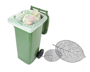 Preview: BIOMAT kompostierbare Bioabfallbeutel 120L / 140L 88x130cm 