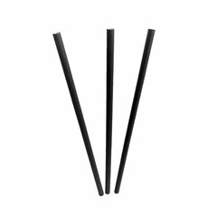 Papiertrinkhalme FSC® Papier Jumbo schwarz Ø 8mm 245 mm 