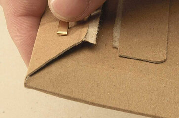 Preview: 100x Versandtaschen TP310 175x250mm stabile Vollpappe Selbstklebeverschluss A5 braun