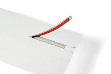 Preview: ColomPac CD-Brief DIN Lang 222 x 123 x 3mm Selbstklebeverschluss & Aufreißfaden für 1 CD / DVD