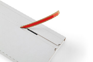 Preview: ColomPac CD-Jewel-Mailer DIN Lang 225 x 125 x 12mm Selbstklebeverschluss & Aufreißfaden für 1 CD / DVD mit Hülle