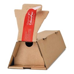 Preview: ColomPac Trapez Versandbox 485 x 112/60 x 82mm mit Selbstklebeverschluss braun