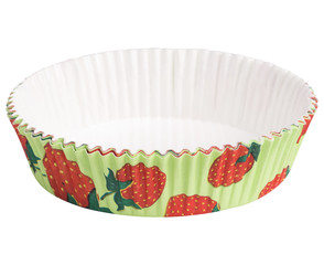 600x Tarte-Backform Quiche Obstkuchen Erdbeere fettdicht backfest 75x20 mm