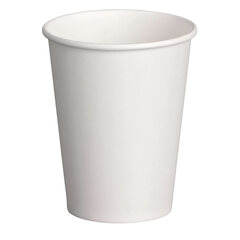 Kaffeebecher 'Coffee To Go' Pappbecher 100% ohne Kunststoff weiß 200ml 