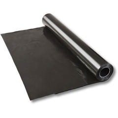 1x LDPE-Folie Dekofolie Tischdecke schwarz opak 2300mm x 50m 100my