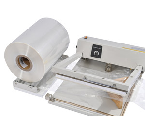 1x Feinschrumpffolie Halbschlauchfolie PE Polyolefin 200mm x 1067m 19my