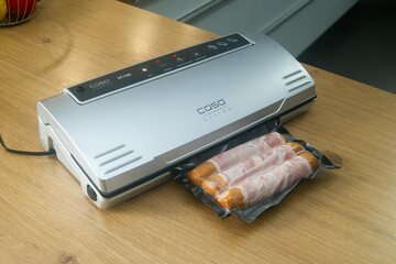 Preview: Vakuumbeutel auf der Rolle PA/PE 200 x 6000 mm goffriert transparent 90 my 2 Rollen