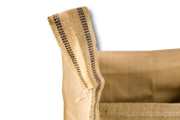 Preview: 1x Jute Big Bag 35 x 35 x 50 cm Jute natur 61 Liter SWL 500 kg