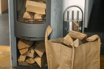 Preview: 1x Jute Big Bag 35 x 35 x 50 cm Jute natur 61 Liter SWL 500 kg