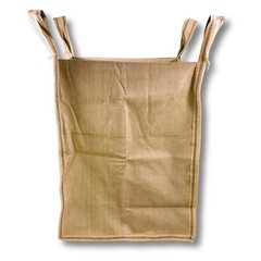 2x Jute Big Bag 90 x 90 x 110 cm Jute natur 810 Liter SWL 1.000 kg