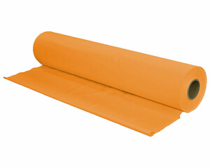 1 Rolle Tischtuch Tischdecke Biertischdecke LDPE orange perforiert auf Rolle 0,70 x 240m