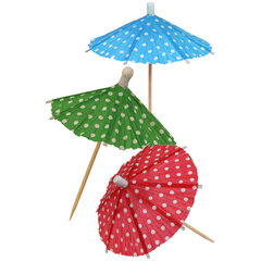 864x Eisschirmchen "Pünktchen" 10cm