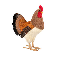 1x Henne aus Naturmaterialien Ostern Osterdeko 49 cm