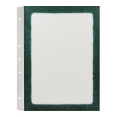 50x Folienblätter grün A4