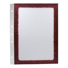 50x Folienblätter weinrot A4