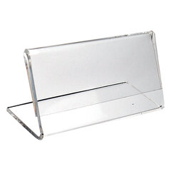 Tischaufsteller "L-Ständer" aus Acrylglas 7.4x3.8cm 