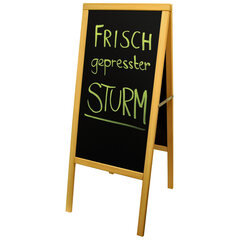 1x Gehweg-Kreidetafel natur 56x134cm