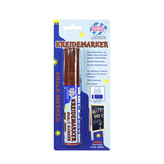 12x Kreidemarker braun Schreibbreite 3-15mm