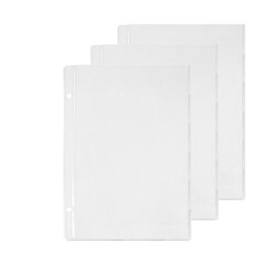10x Ersatzfolien (PVC) transparent matt A5