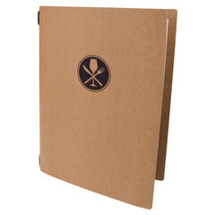 9x Speisekarte "ECO" natur A4