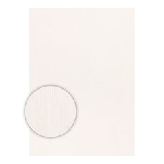Preview: 50x Einlegeblätter A4 weiß strukturiert 100g