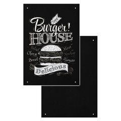 Wand-Kreidetafel ohne Rahmen schwarz 55x80cm 