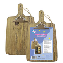 1x Klemmbrett "Vintage" 29x48cm