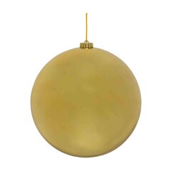 Weihnachtskugeln Christbaumkugeln XL aus Kunststoff gold Ø20cm 