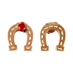 Preview: 4x Glücksbringer "Hufeisen" ca. 3 cm