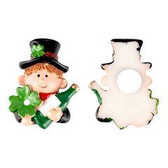 Preview: 180x Glücksbringer "Rauchfangkehrer Schornsteinfeger mit Flasche" ca. 4 cm