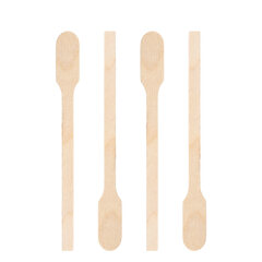 Rührstäbchen "Paddel" aus Holz 13cm 