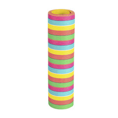 120 Rollen Luftschlangen aus Papier bunt schwer entflammbar 4m