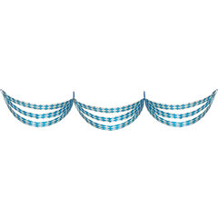 12x Girlande "Oktoberfest" aus Polyester 3m