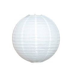 Lampion rund weiß Ø 25 cm