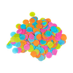 6x Konfetti bunt Ø 2.5 cm 15 g