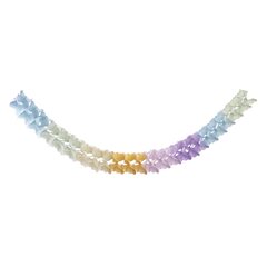 Girlande "Pastellfarben" aus Papier schwer entflammbar Ø12cm 10m 