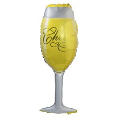 Folienballon "Champagnerglas" ca. 90cm 