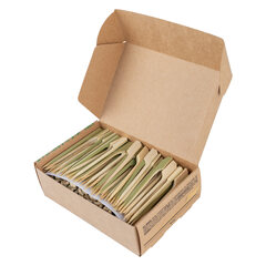 Preview: 250x Fingerfood Spieße "Golf" aus Bambus 9cm