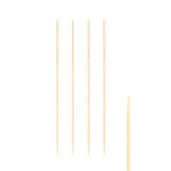 50x Schaschlikspieße aus Bambus Ø3mm 18cm