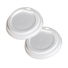 1000x BIO Deckel Domdeckel für 200ml Becher CPLA Ø8cm