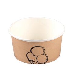 Preview: 1000x BIO Deckel für Dressingbecher aus Karton 60-100ml Ø62mm