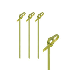 250x Fingerfood Spieße "Knoten" aus Bambus 9cm