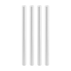 Trinkhalme aus Papier fürt Bubble Tea weiß Ø12mm 21cm 