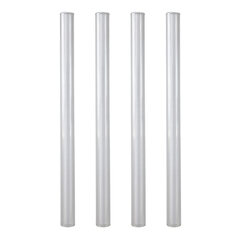 50x Trinkhalme aus Glas transparent Ø9mm 15cm