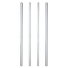 50x Trinkhalme aus Glas transparent Ø9mm 24cm