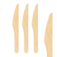 100x Messer aus Holz 16cm