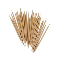 100000x Zahnstocher aus Holz rund Ø2mm 65mm
