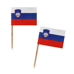 10000x Fahnenpicker "Slowenien" 6.8cm